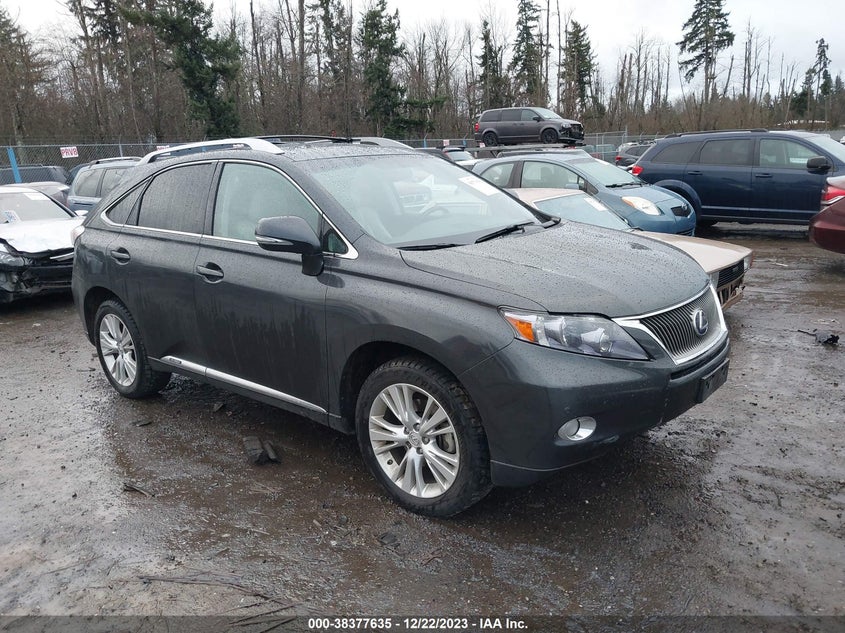 2010 LEXUS RX 450H VIN: JTJBC1BA6A2019358