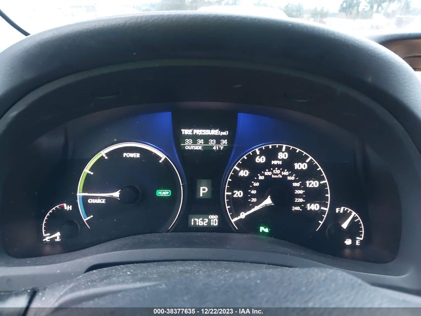2010 LEXUS RX 450H VIN: JTJBC1BA6A2019358