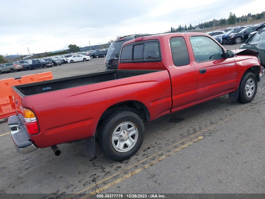 2002 Toyota Tacoma Base (A4) VIN: 5TEVL52NX2Z063354 Lot: 38377779