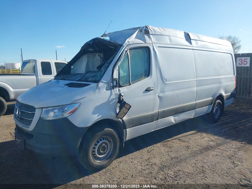 2019 Mercedes-Benz Sprinter 2500 High Roof V6 VIN: WD3PF1CD6KP056868 Lot: 38378200