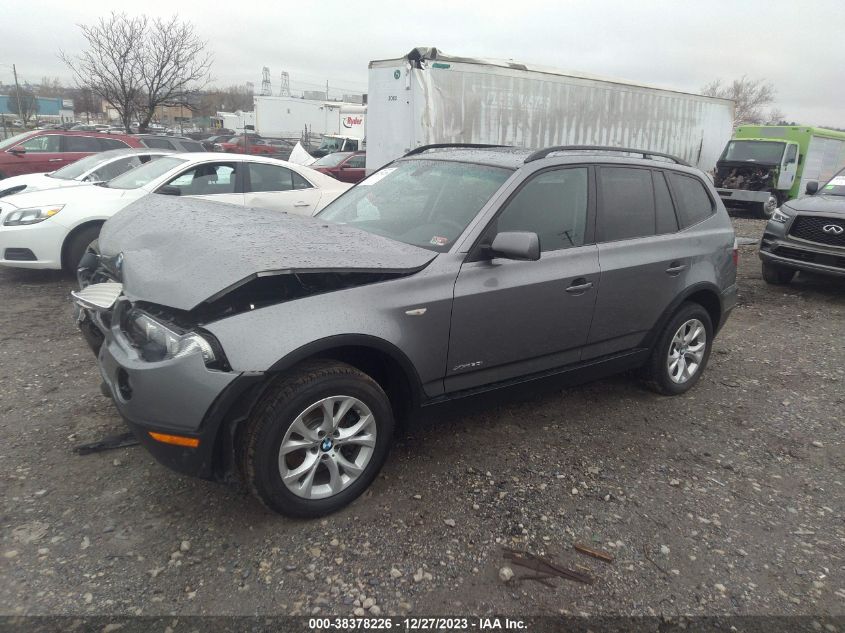 2009 BMW X3 xDrive30I VIN: WBXPC93429WJ30593 Lot: 38378226