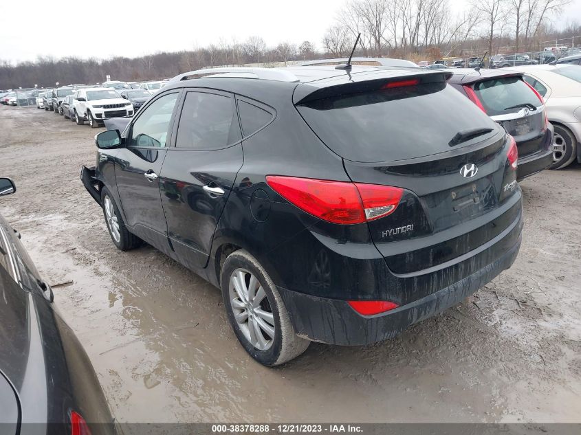 2010 Hyundai Tucson Limited VIN: KM8JU3AC0AU092526 Lot: 38378288