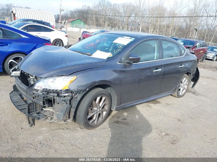 2014 Nissan Sentra Sr VIN: 3N1AB7AP7EY321925 Lot: 38378335