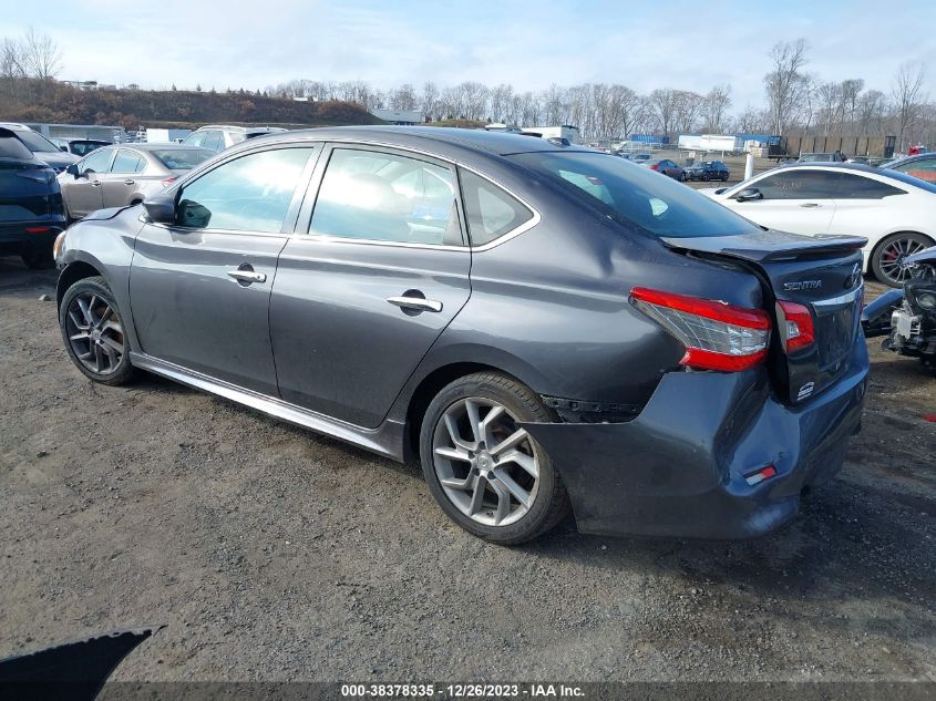 2014 Nissan Sentra Sr VIN: 3N1AB7AP7EY321925 Lot: 38378335