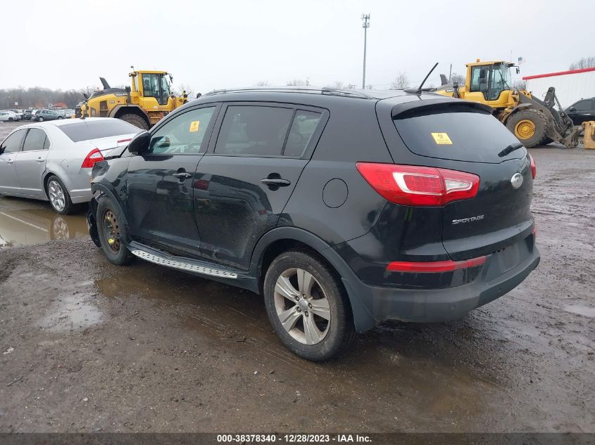 2013 Kia Sportage Lx VIN: KNDPB3A21D7507075 Lot: 38378340