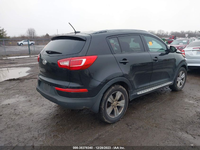 2013 Kia Sportage Lx VIN: KNDPB3A21D7507075 Lot: 38378340