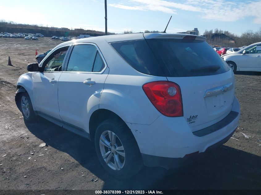 2014 Chevrolet Equinox Ls VIN: 1GNFLEEK6EZ130206 Lot: 38378399