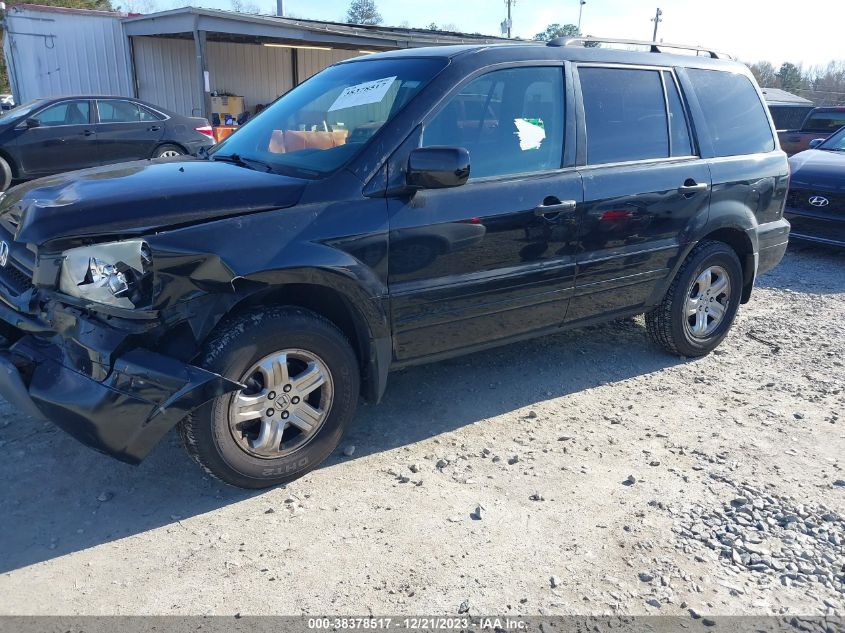 2HKYF18484H532801 2004 Honda Pilot Ex