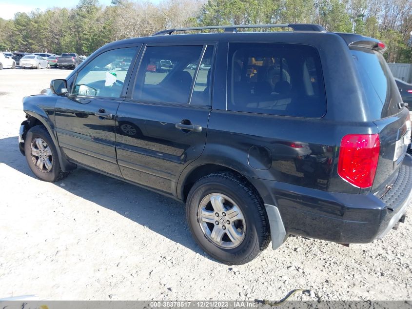 2HKYF18484H532801 2004 Honda Pilot Ex