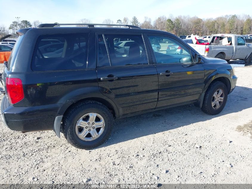 2HKYF18484H532801 2004 Honda Pilot Ex