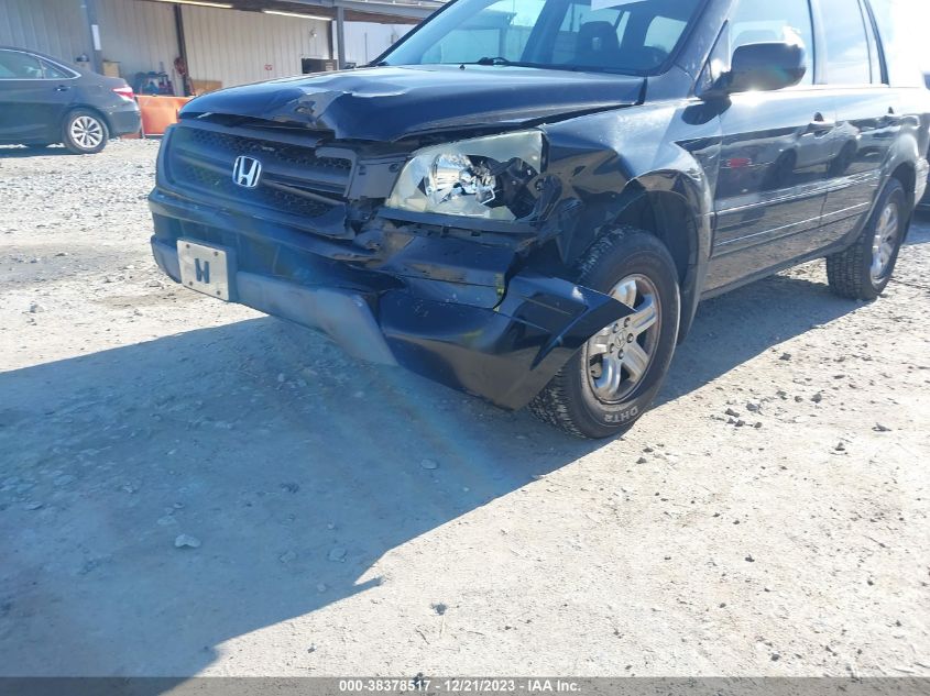2HKYF18484H532801 2004 Honda Pilot Ex
