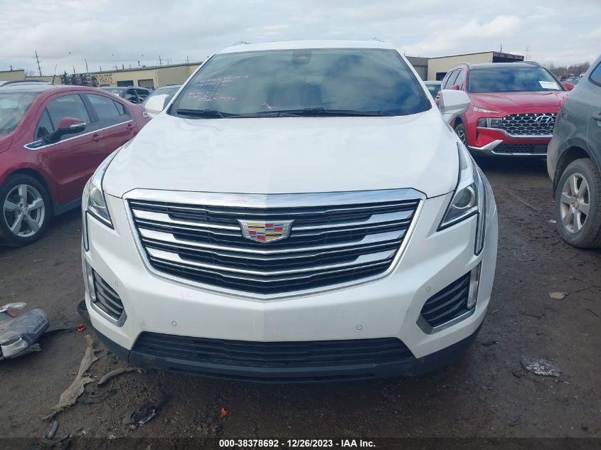 2017 Cadillac Xt5 Luxury VIN: 1GYKNDRS3HZ142043 Lot: 38378692