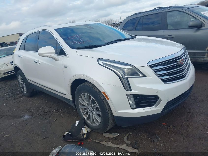 2017 Cadillac Xt5 Luxury VIN: 1GYKNDRS3HZ142043 Lot: 38378692