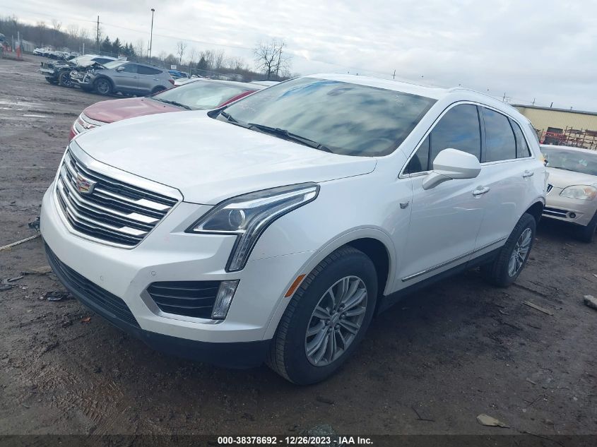 2017 Cadillac Xt5 Luxury VIN: 1GYKNDRS3HZ142043 Lot: 38378692