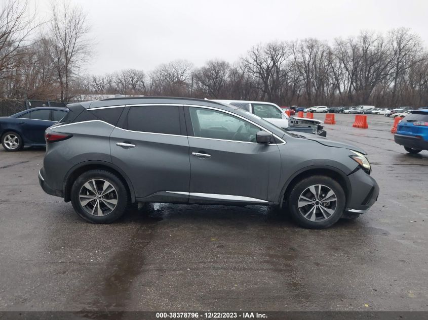 2020 Nissan Murano Sv Intelligent Awd VIN: 5N1AZ2BS7LN155281 Lot: 38378796