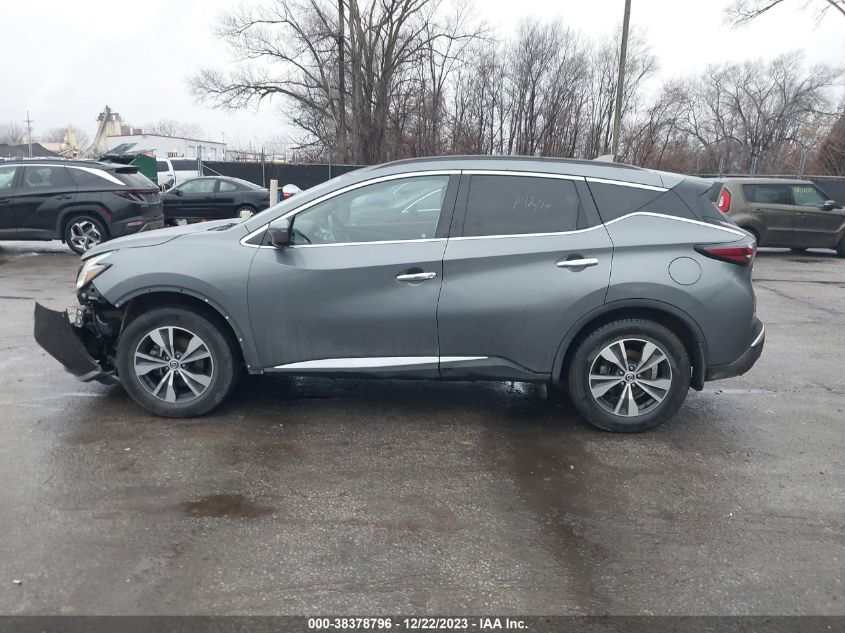 2020 Nissan Murano Sv Intelligent Awd VIN: 5N1AZ2BS7LN155281 Lot: 38378796