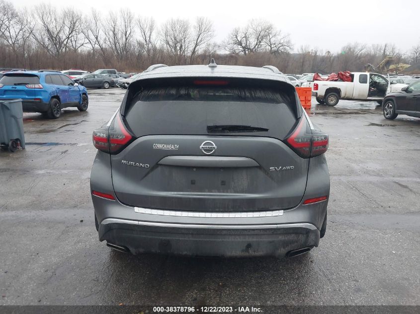 2020 Nissan Murano Sv Intelligent Awd VIN: 5N1AZ2BS7LN155281 Lot: 38378796