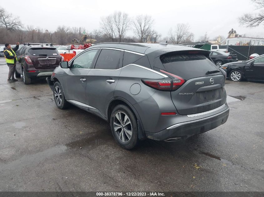 2020 Nissan Murano Sv Intelligent Awd VIN: 5N1AZ2BS7LN155281 Lot: 38378796