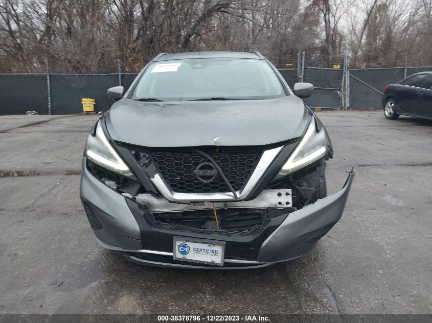 2020 Nissan Murano Sv Intelligent Awd VIN: 5N1AZ2BS7LN155281 Lot: 38378796