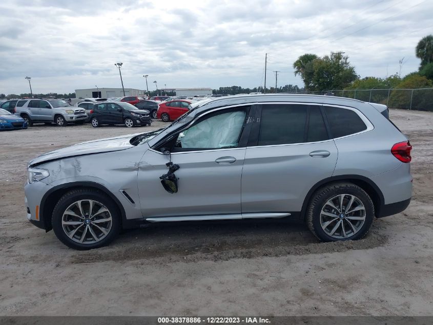 5UXTR7C58KLR47354 2019 BMW X3 Sdrive30I