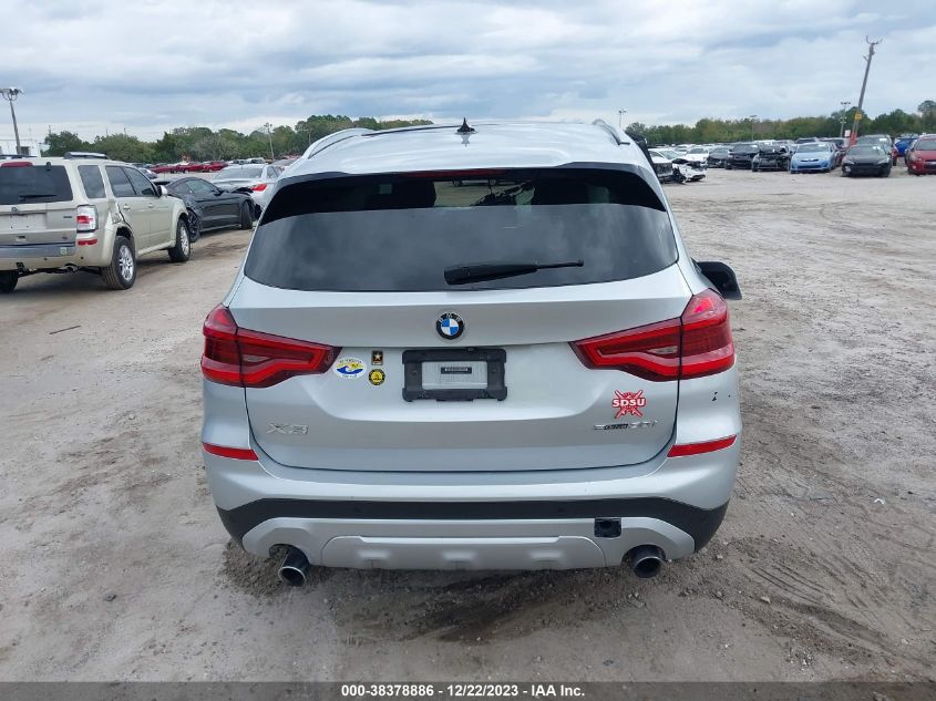 5UXTR7C58KLR47354 2019 BMW X3 Sdrive30I