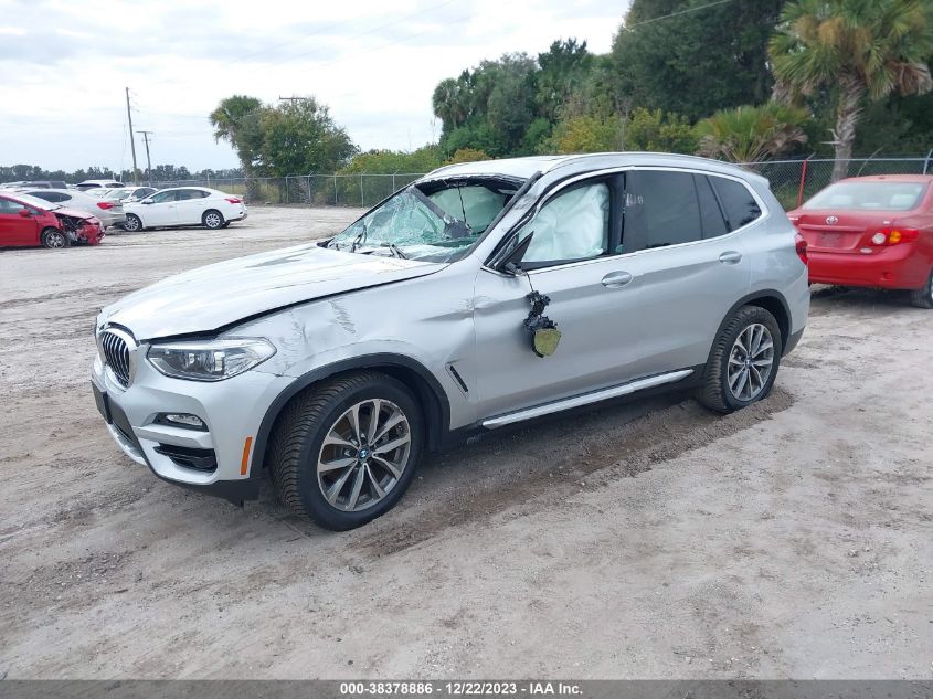 2019 BMW X3 Sdrive30I VIN: 5UXTR7C58KLR47354 Lot: 38378886