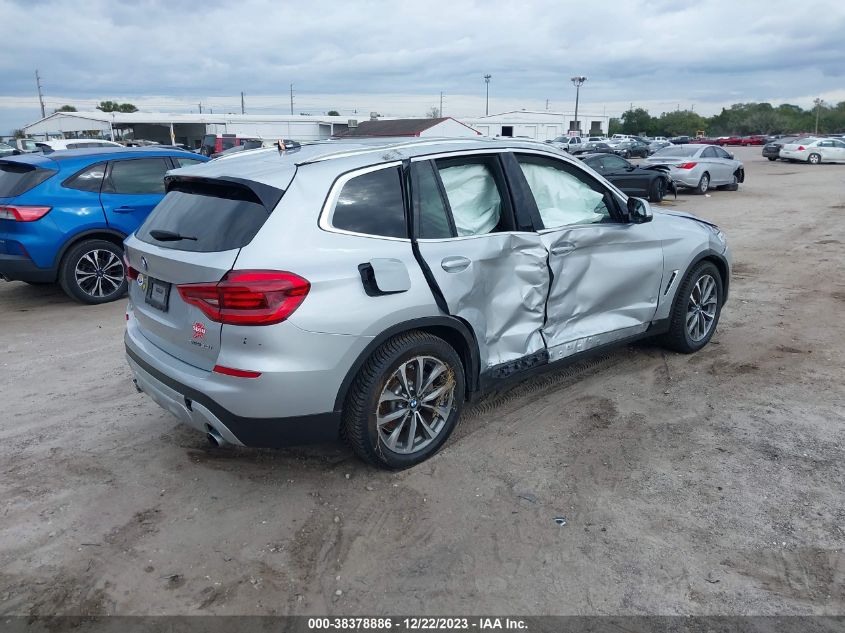 2019 BMW X3 Sdrive30I VIN: 5UXTR7C58KLR47354 Lot: 38378886