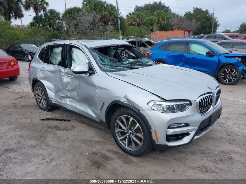 5UXTR7C58KLR47354 2019 BMW X3 Sdrive30I