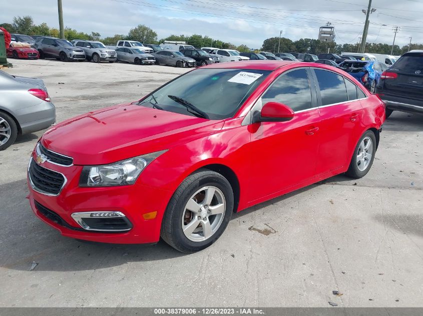 2016 Chevrolet Cruze Limited 1Lt Auto VIN: 1G1PE5SBXG7160313 Lot: 38379006