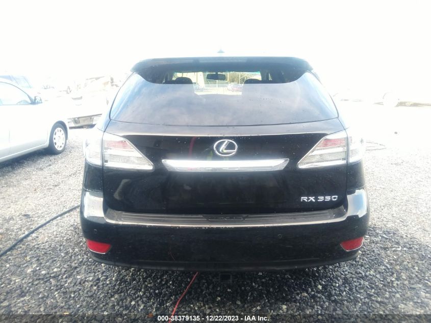 2011 Lexus Rx 350 VIN: 2T2ZK1BAXBC054794 Lot: 38379135