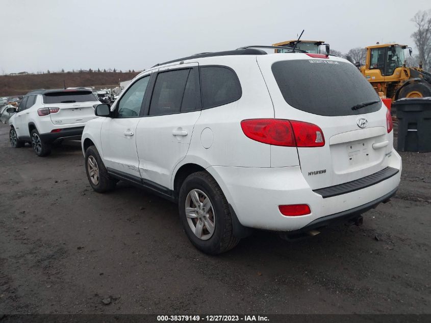 5NMSG73D19H316421 2009 Hyundai Santa Fe Gls