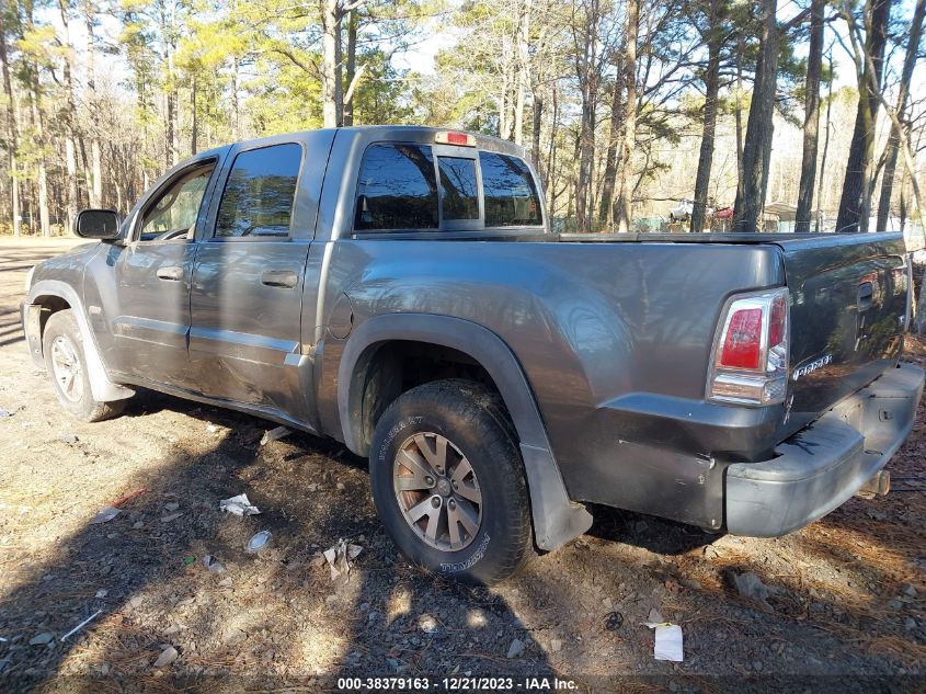 2006 Mitsubishi Raider Duro Cross V8 VIN: 1Z7HC38N36S563301 Lot: 38379163