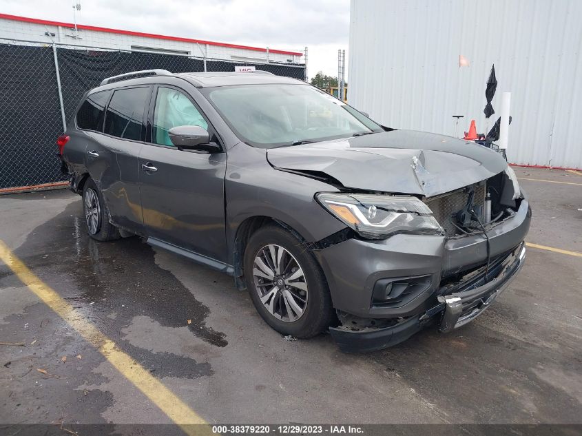 2017 Nissan Pathfinder Sl VIN: 5N1DR2MN2HC601151 Lot: 38379220