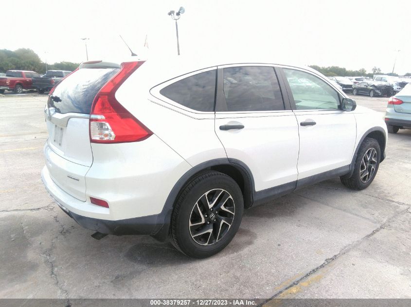 2016 Honda Cr-V Se VIN: 5J6RM3H41GL002914 Lot: 38379257