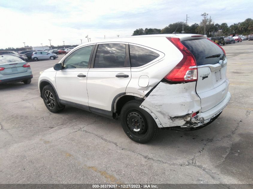 2016 Honda Cr-V Se VIN: 5J6RM3H41GL002914 Lot: 38379257