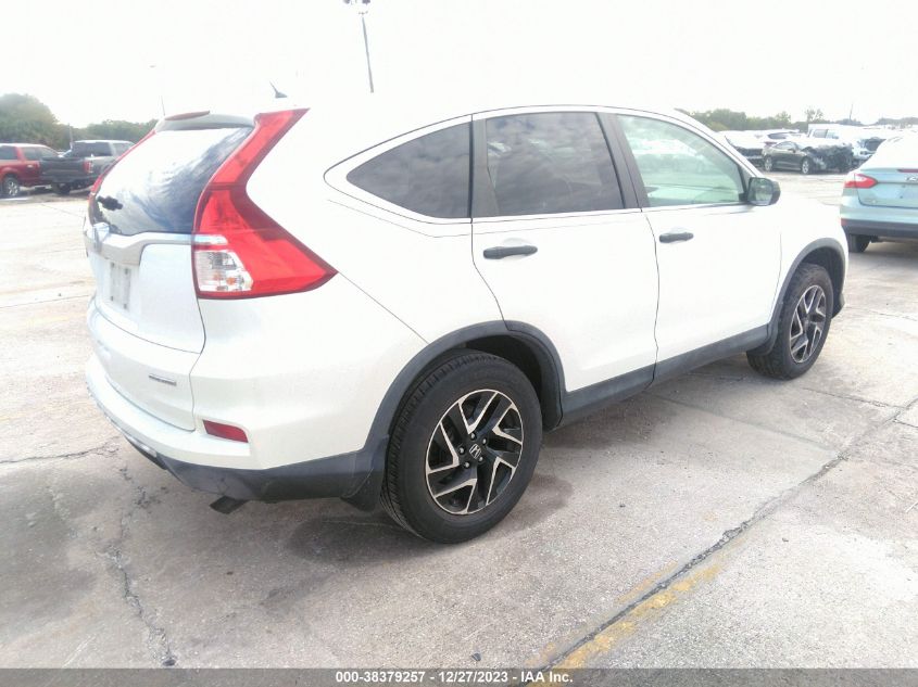 2016 Honda Cr-V Se VIN: 5J6RM3H41GL002914 Lot: 38379257