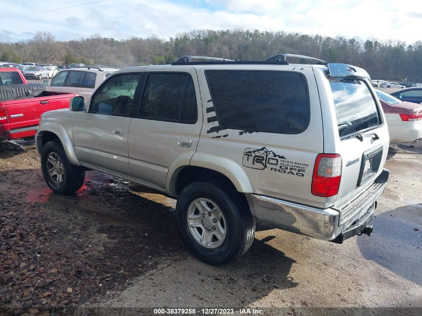 2000 Toyota 4Runner Sr5 V6 VIN: JT3HN86R6Y0313921 Lot: 38379258