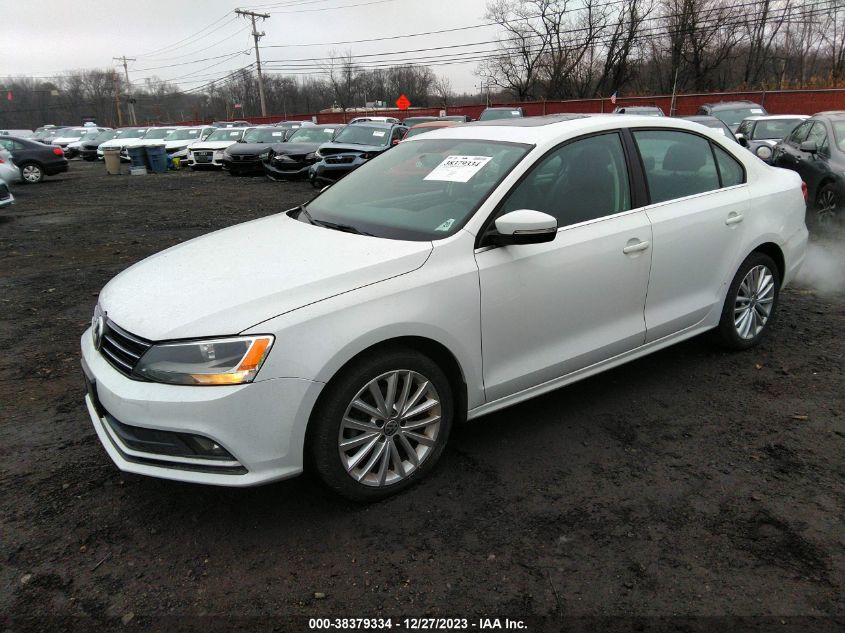 2015 Volkswagen Jetta 1.8T Se VIN: 3VWD17AJXFM202006 Lot: 38379334