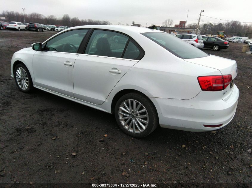 2015 Volkswagen Jetta 1.8T Se VIN: 3VWD17AJXFM202006 Lot: 38379334