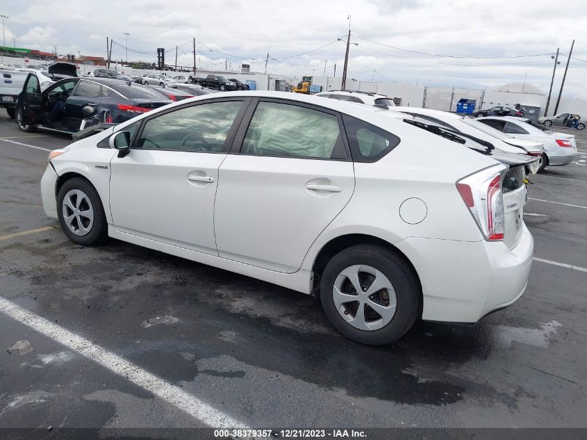 JTDKN3DU0E1755501 2014 Toyota Prius