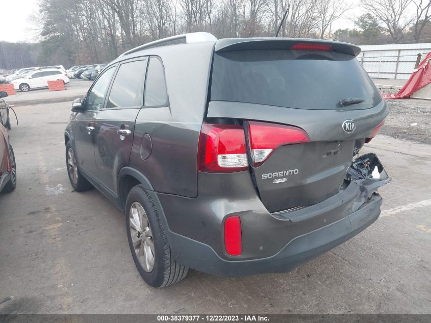 2015 Kia Sorento Ex V6 VIN: 5XYKU4A79FG621823 Lot: 38379377