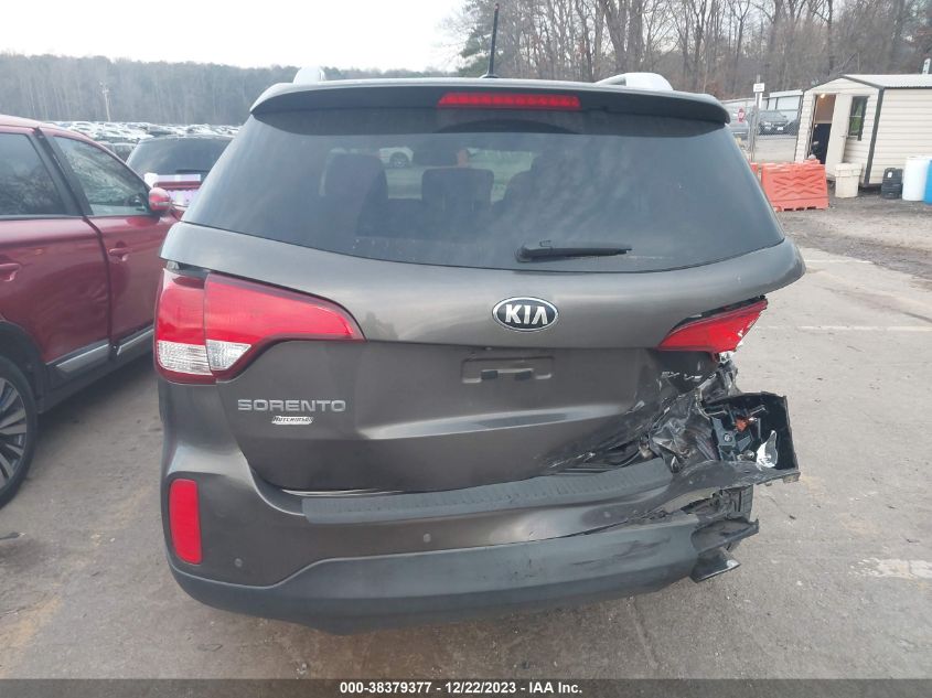 2015 Kia Sorento Ex V6 VIN: 5XYKU4A79FG621823 Lot: 38379377