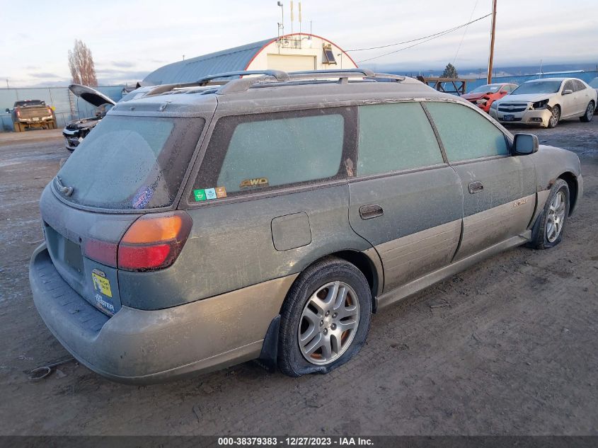 2002 Subaru Legacy Outback W/All Weather Pkg VIN: 4S3BH675X27646565 Lot: 38379383