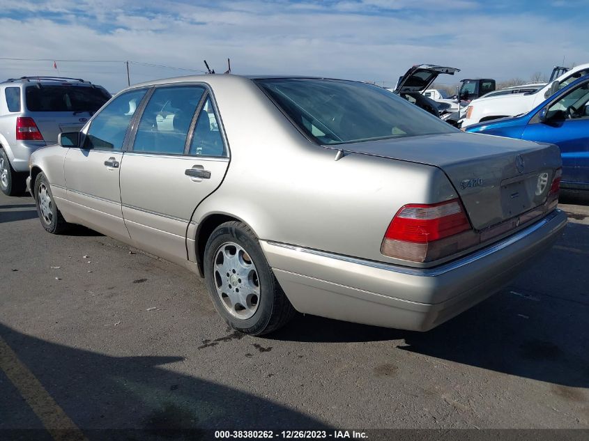 1997 Mercedes-Benz S-Class Base (A5) VIN: WDBGA43G9VA350416 Lot: 38380262