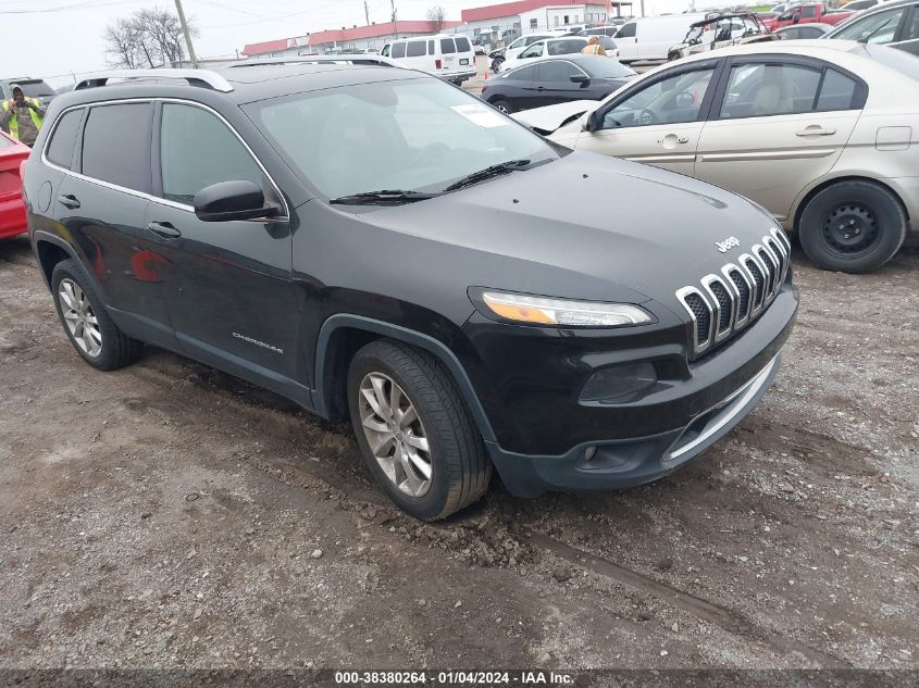 2014 Jeep Cherokee Limited VIN: 1C4PJLDB4EW148374 Lot: 38380264