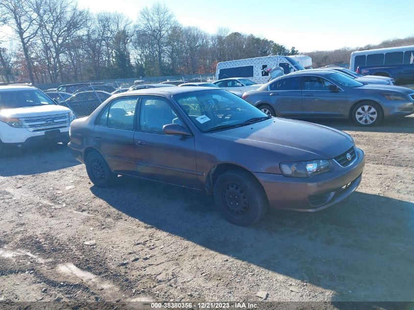 2001 Toyota Corolla Le VIN: 2T1BR12E01C492758 Lot: 38380356