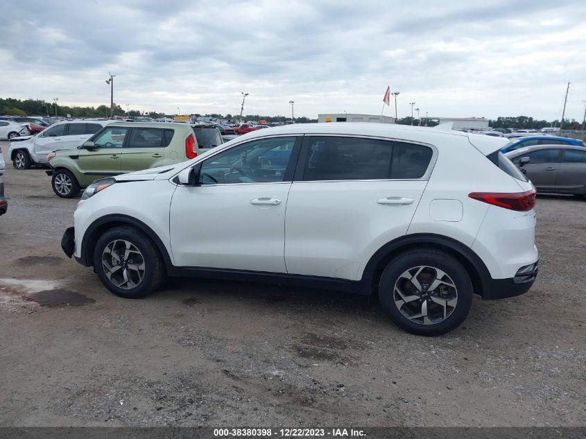 2021 Kia Sportage Lx VIN: KNDPM3AC5M7904260 Lot: 38380398