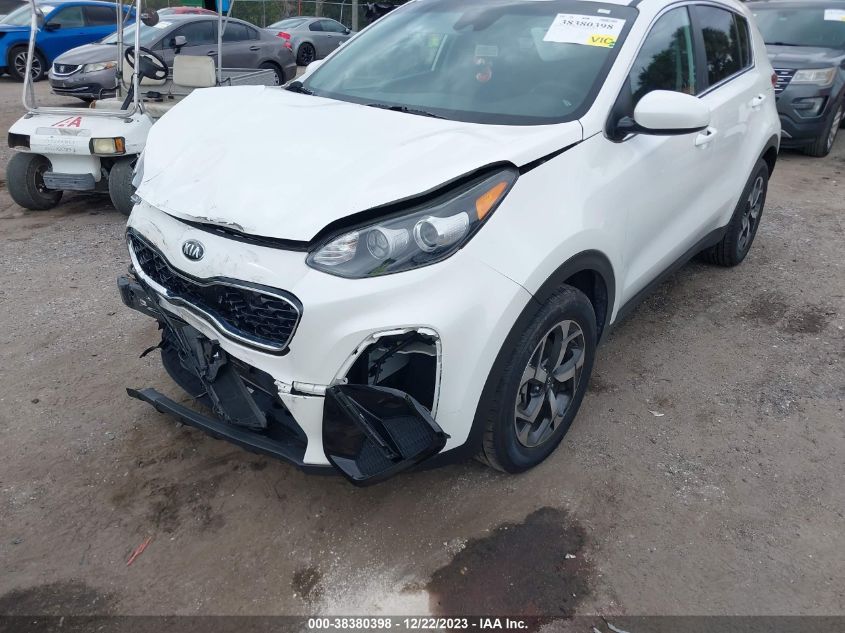 2021 Kia Sportage Lx VIN: KNDPM3AC5M7904260 Lot: 38380398