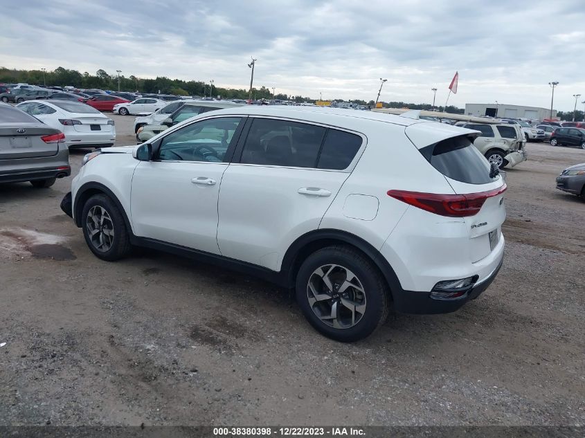 2021 Kia Sportage Lx VIN: KNDPM3AC5M7904260 Lot: 38380398