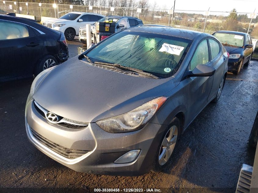 2013 Hyundai Elantra Gls VIN: 5NPDH4AE2DH204948 Lot: 38380458